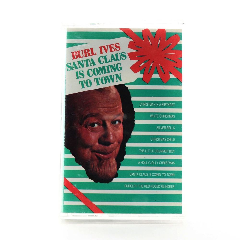 Santa Claus Is Coming to Town by Burl Ives (Cassette Tape, 1987, MCA) MCAC-15030